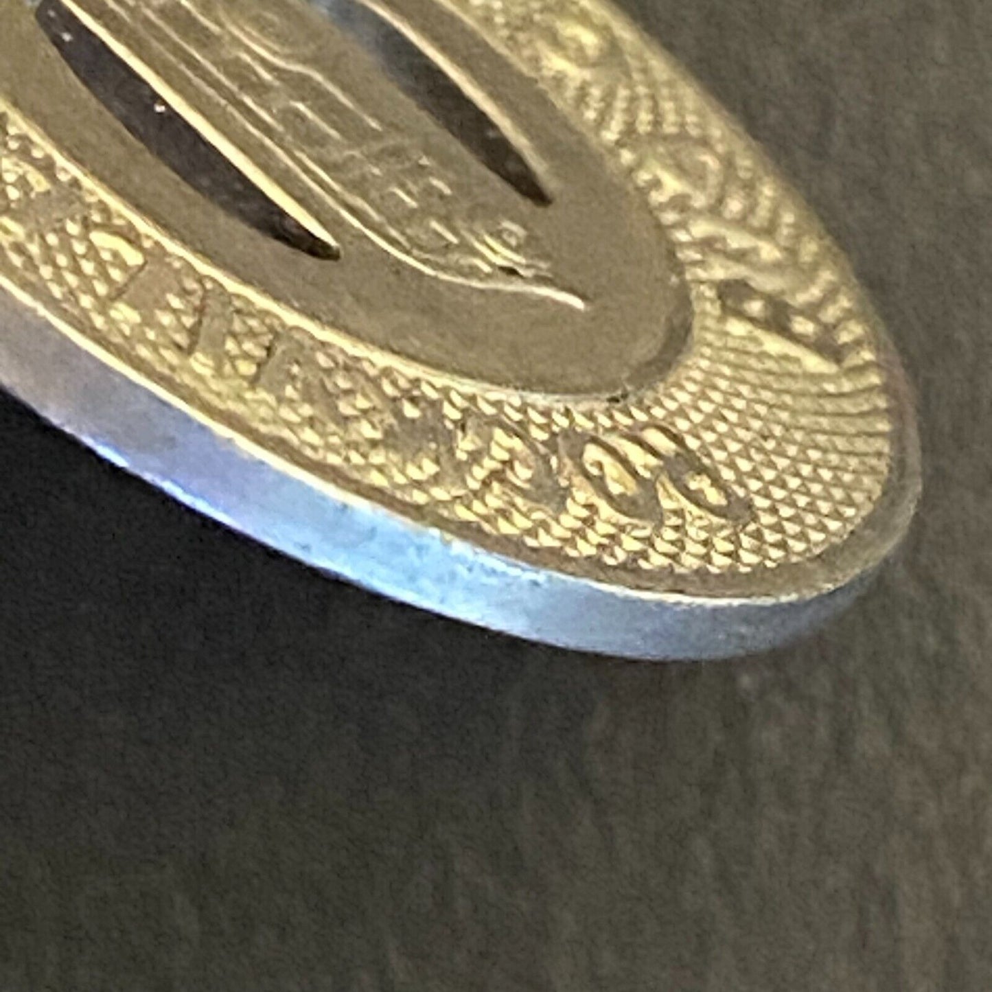 Rockville Centre Bus Corp G/F Local Fare Transit Token c1946 23mm