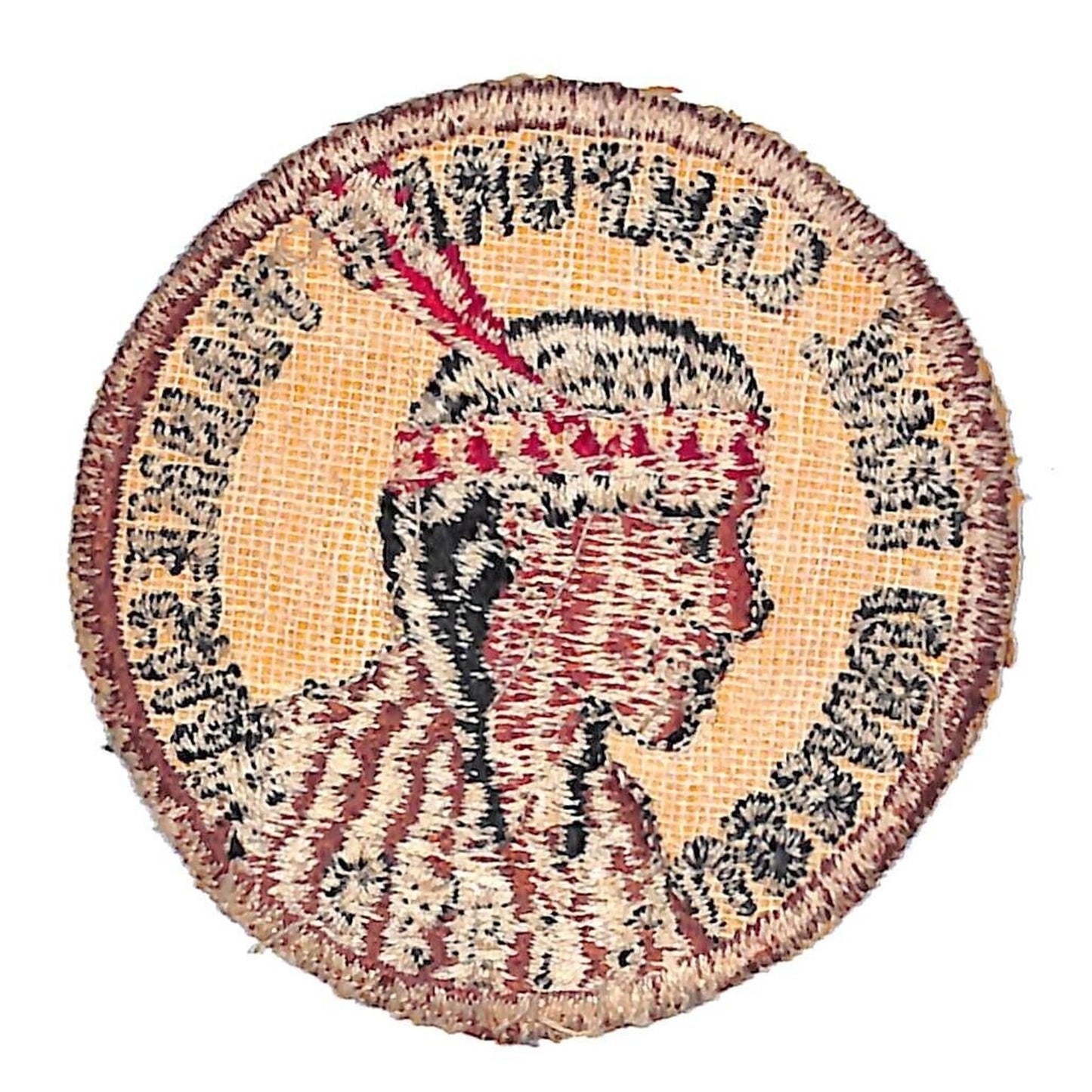 Boy Scouts BSA 1959 Piankeshaw Council Hubbard Trail Camporee Patch VGC Scarce