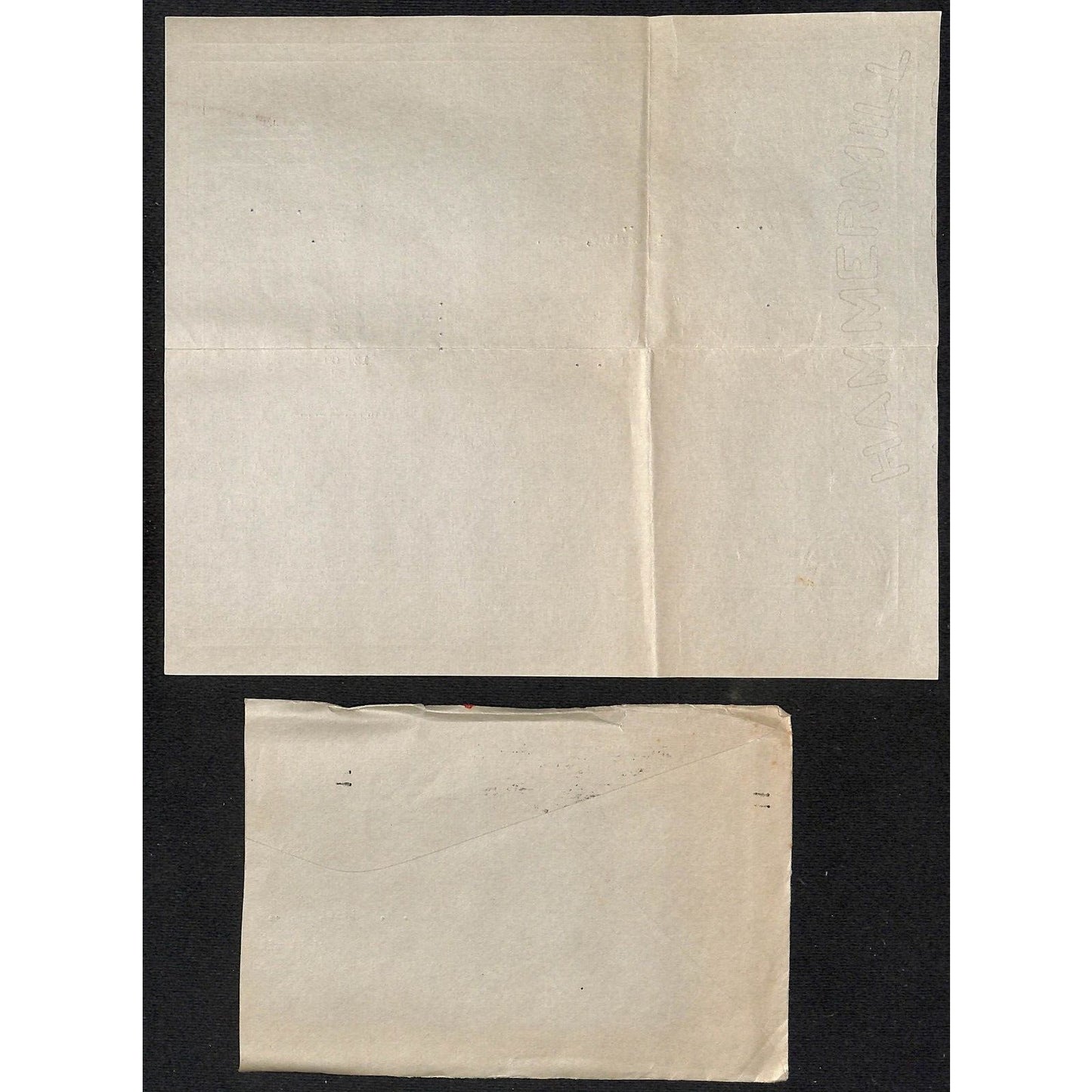 Reading Hat & Cap Co. Berger 733 Broadway NYC Weitzel 1925 Billhead / Cover (#3)