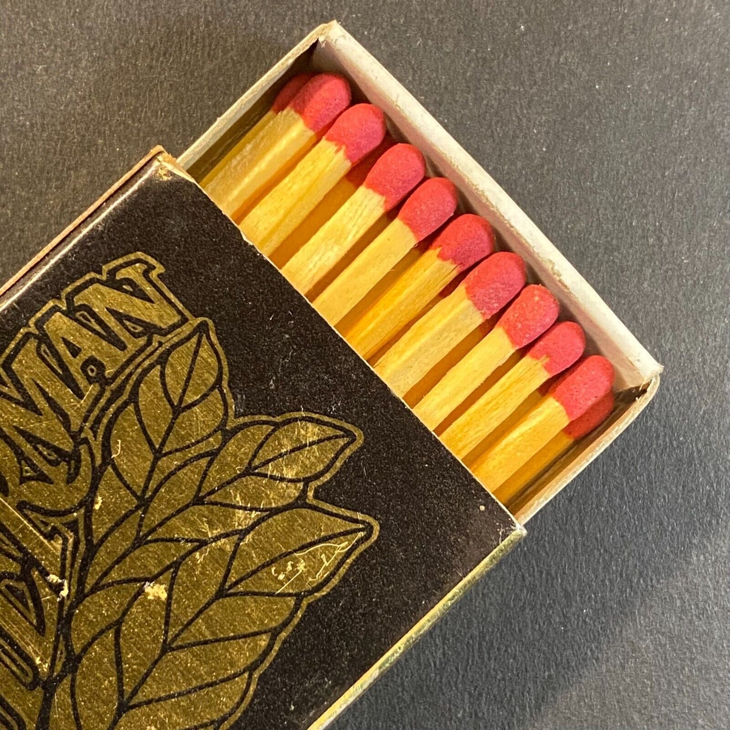 Nat Sherman (Tobacconist) 711 Fifth Ave NYC Vintage Matchbox c1980's Scarce