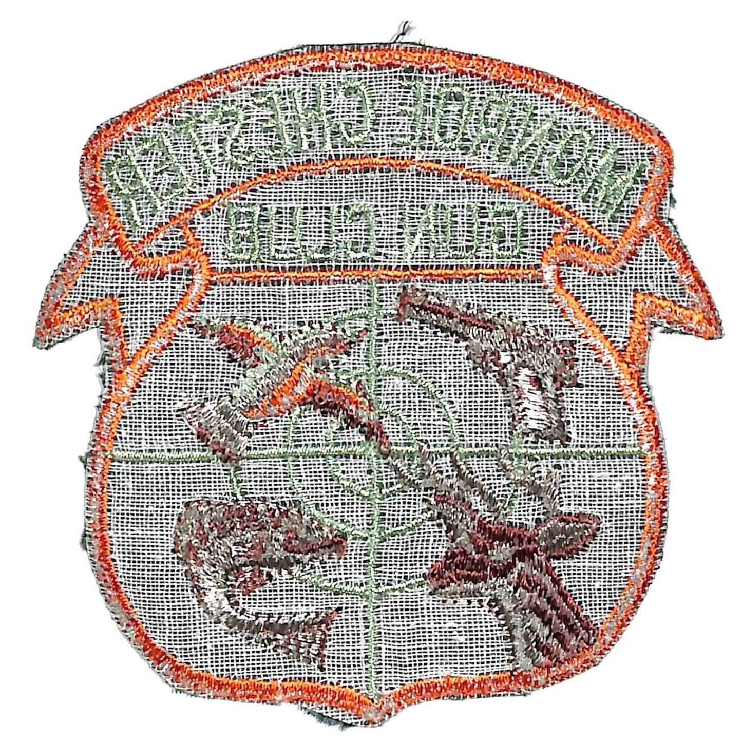 Monroe Chester Gun Club Vintage Emb. Patch 3 3/4" c1970's-80s Hunting NOS VGC