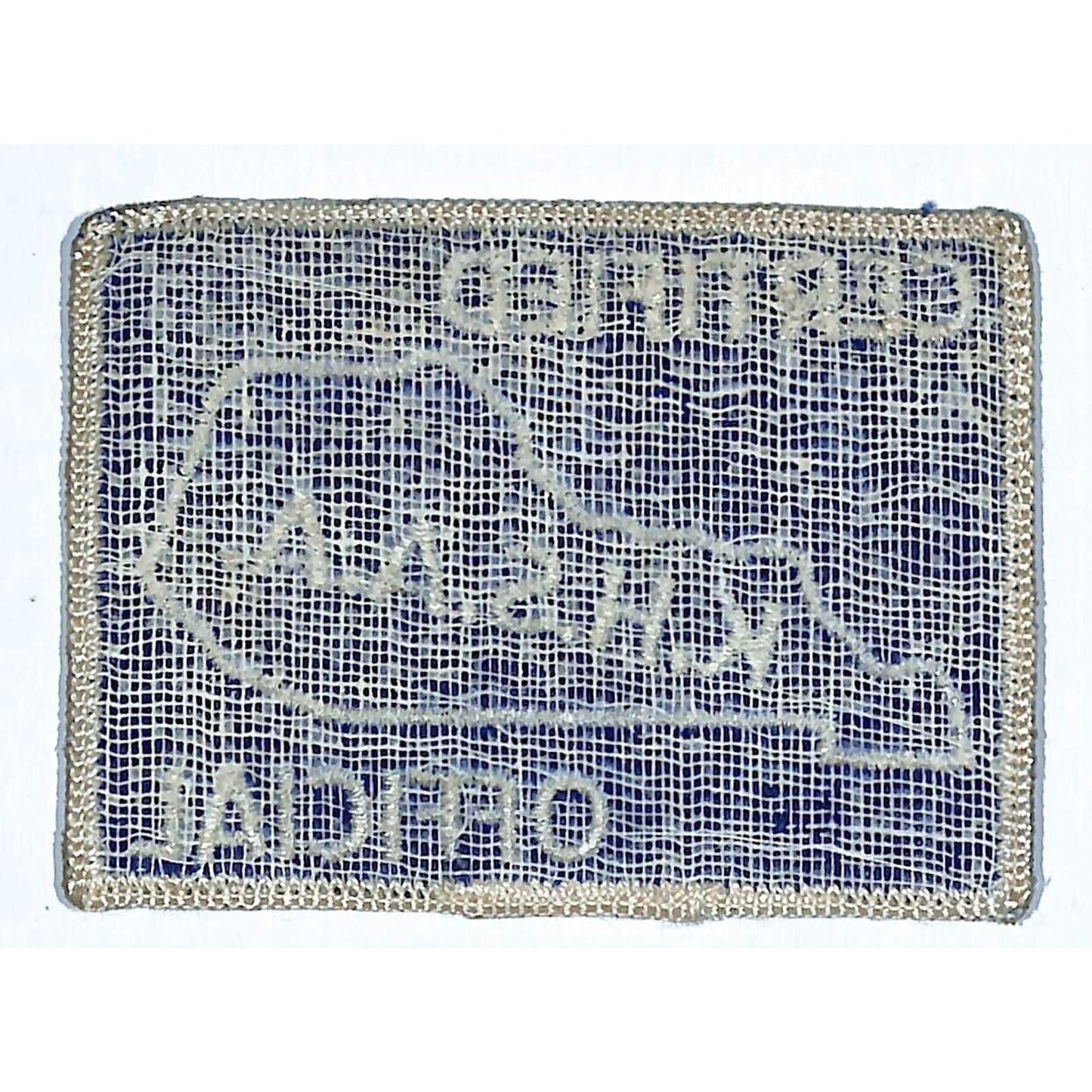 KHSAA Official Kentucky High School Embr. Patch c1970's? 2.5" x 3.5" VGC (#3)