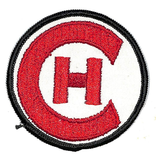 CH Tool & Die (Ohio) Vintage Embroidered Patch 3"c1970's-80's NOS VGC Scarce