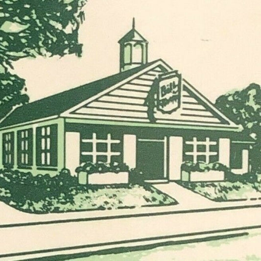 Bill Knapp's Restaurant Michigan c1970's-80's Full Matchbook