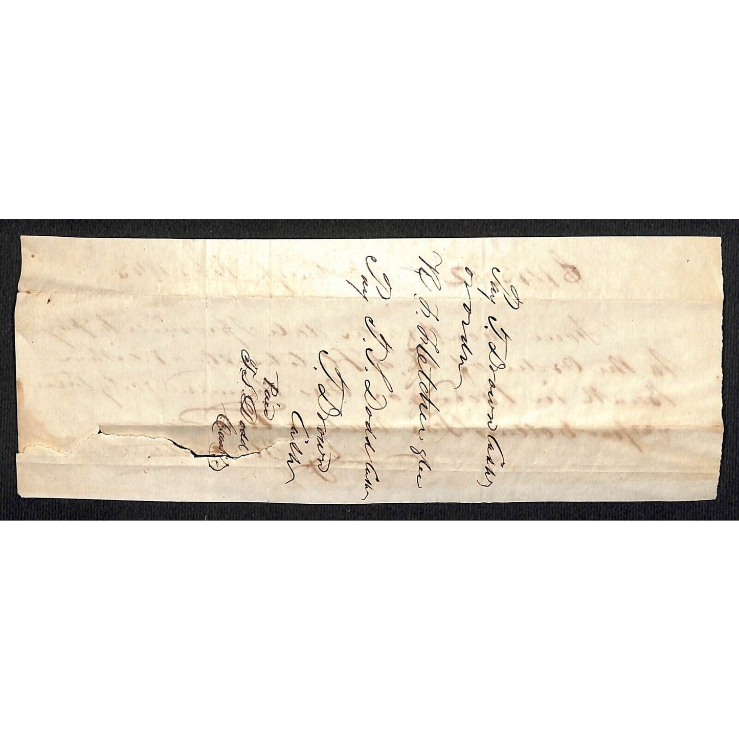 1843 Jabez Knowlton* Newburgh ME General Store 4 Mo. Promissory Note for $143.82