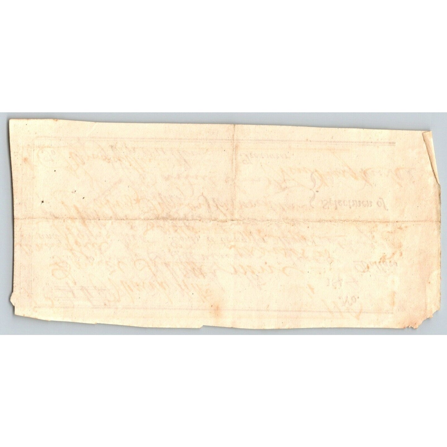 1844 Jabez Knowlton* Newburgh ME Town Check to George Stevenson for Furnishings