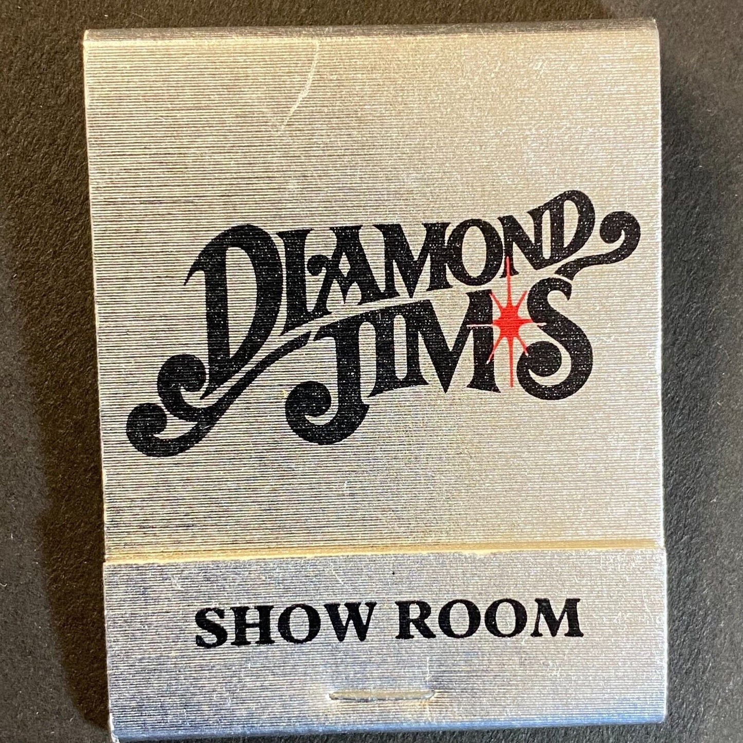 Diamond Jim's Show Room Charleston, WV Full Matchbook c1974-80's Scarce