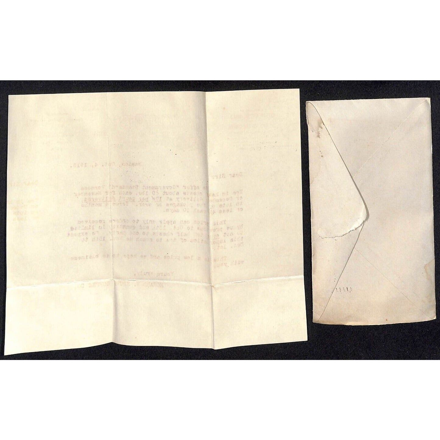 Boston, MA Howard W. Spurr Coffee Co. Revere 1915 Letterhead & Cover Knowlton*