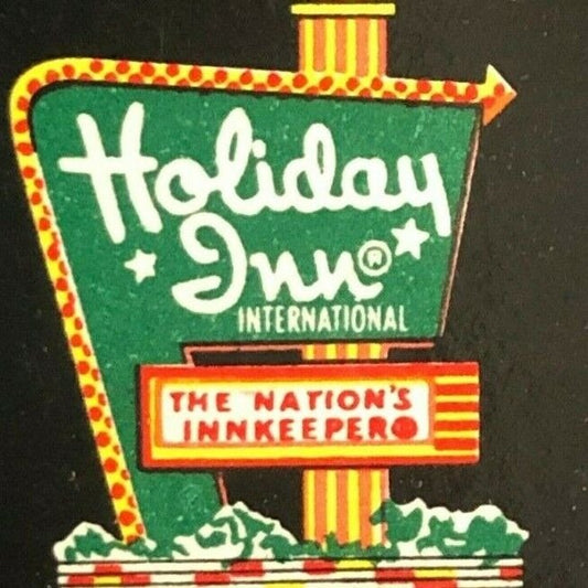 Holiday Inn Holidex Computer Canadian Locations c1965-73 Full Matchbook