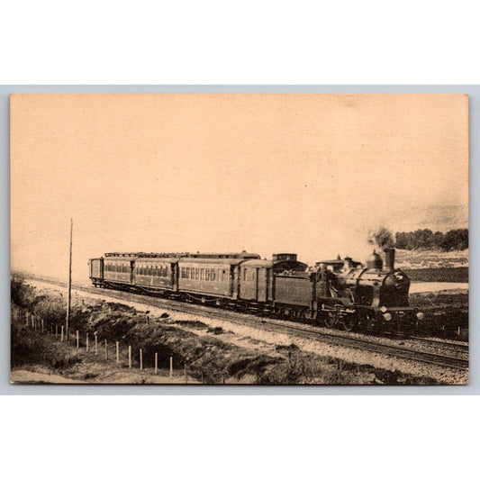 French Railroad RPPC* Postcard Calais-Mediterranean Series 2161-2180 c1900 H.M.P