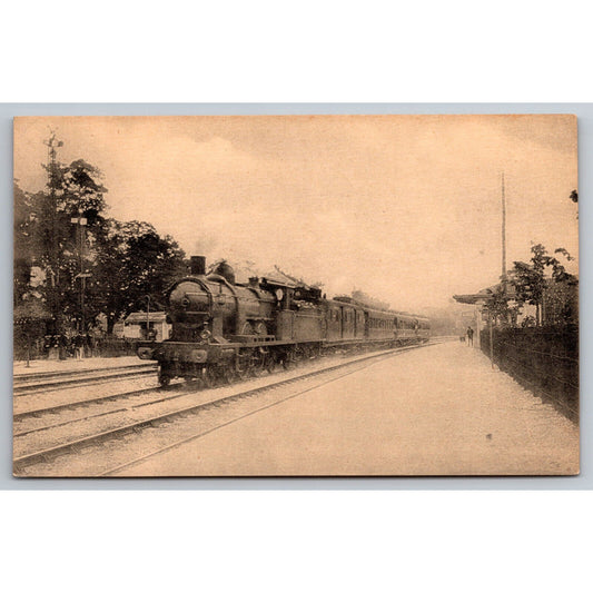 French Railroad RPPC* Postcard Machine Atlantic 3000 1906 H.M.P.