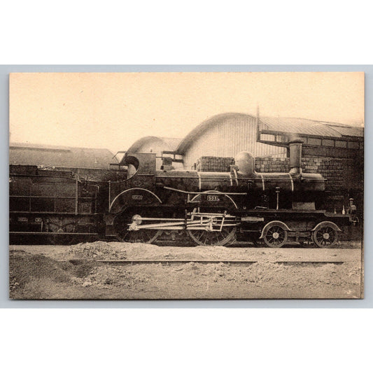 French Railroad RPPC* Postcard Machine 903 Series 902-903 c1900 H.M.P.