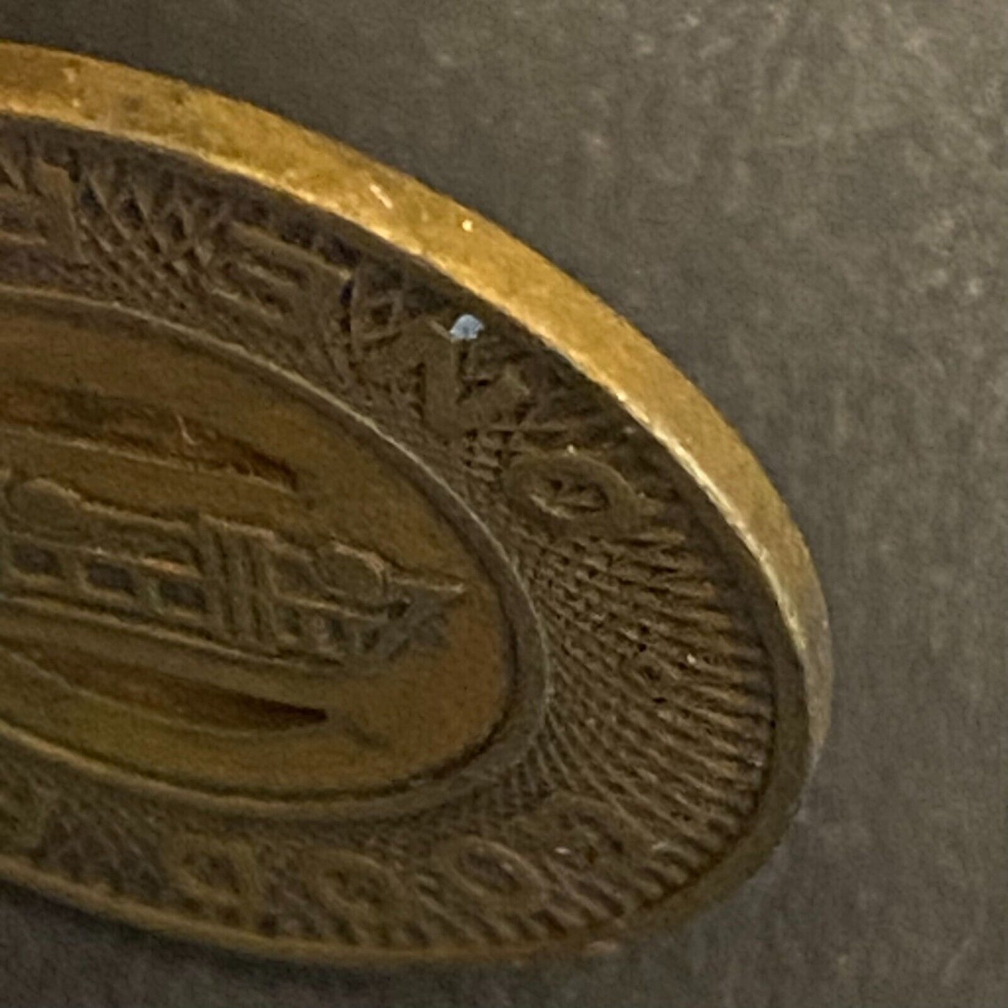 Browning Bus Line New Castle, IND G/F One Fare Transit Token 23mm (#2)