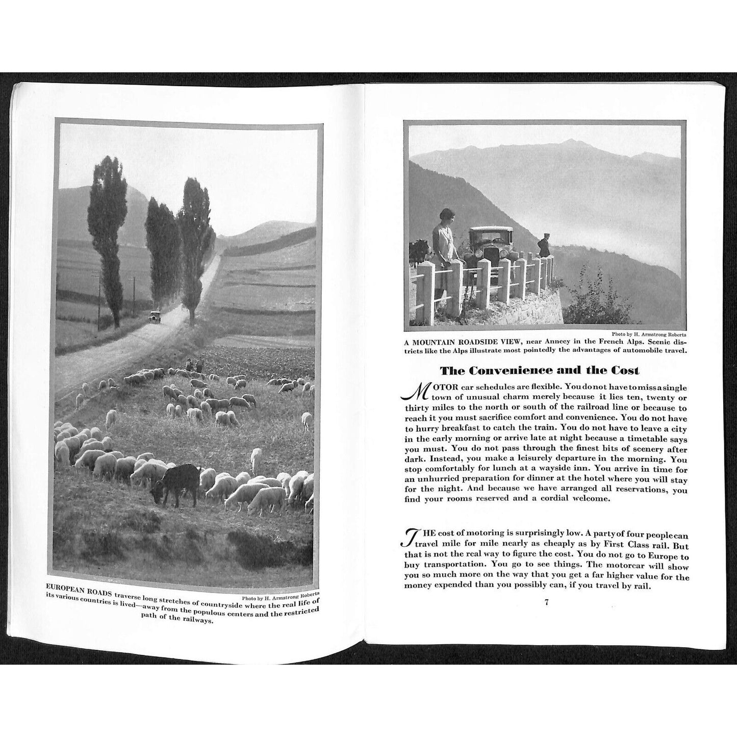 Motoring Abroad Raymond and Whitcomb 1929 "A New Europe" Travel Brochure 55pp