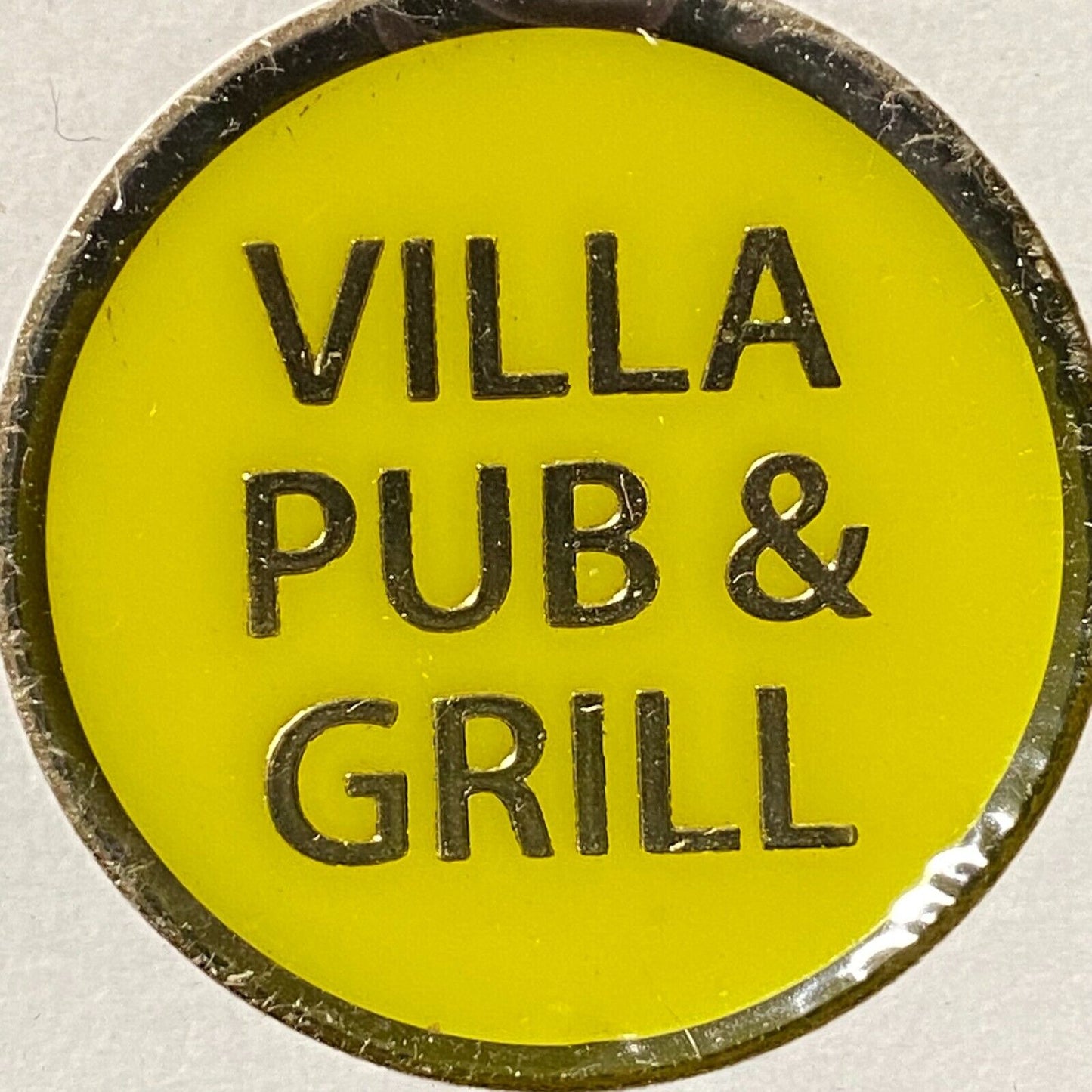 Blairsville, PA Villa Pub & Grill Plastic Token G/F One Bottle Beer