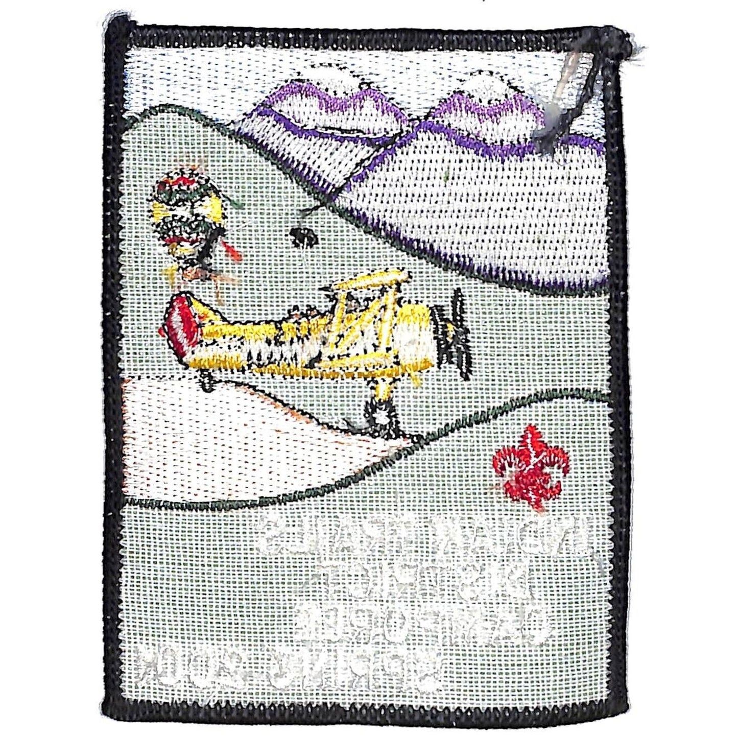 Boy Scouts BSA 2001 Indian Trails Spring Camporee Embroidered Patch Scarce