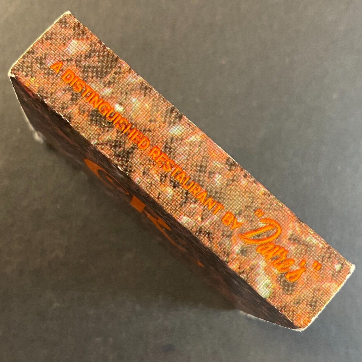 Carnelian Room Restaurant San Francisco Matchbox c1970-80's VGC Scarce