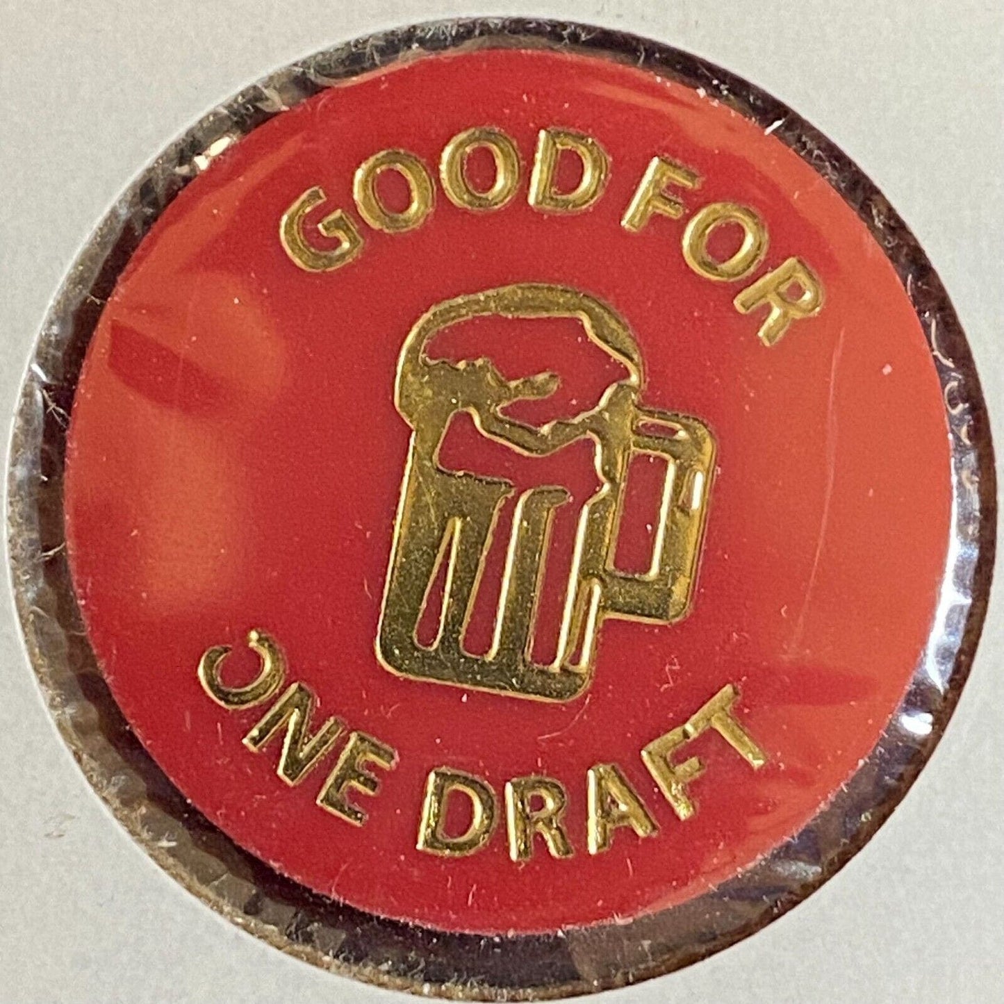 Jeannette, PA Punch & JR's c2011 ? Plastic "G/F One Draft" Token
