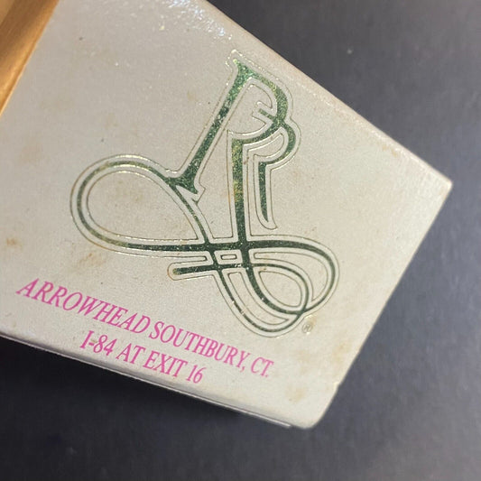Arrowhead Restaurant Southbury, CT Vintage Matchbox Scarce