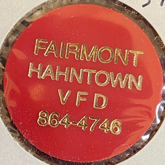Irwin, PA Fairmont Hahntown VFD c1970's-80's Plastic "G/F Bottle Beer" Token
