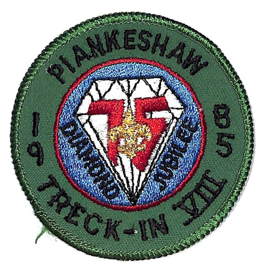 Boy Scouts BSA 1985 Piankeshaw Diamond Jubilee Treck-In Patch VGC Scarce