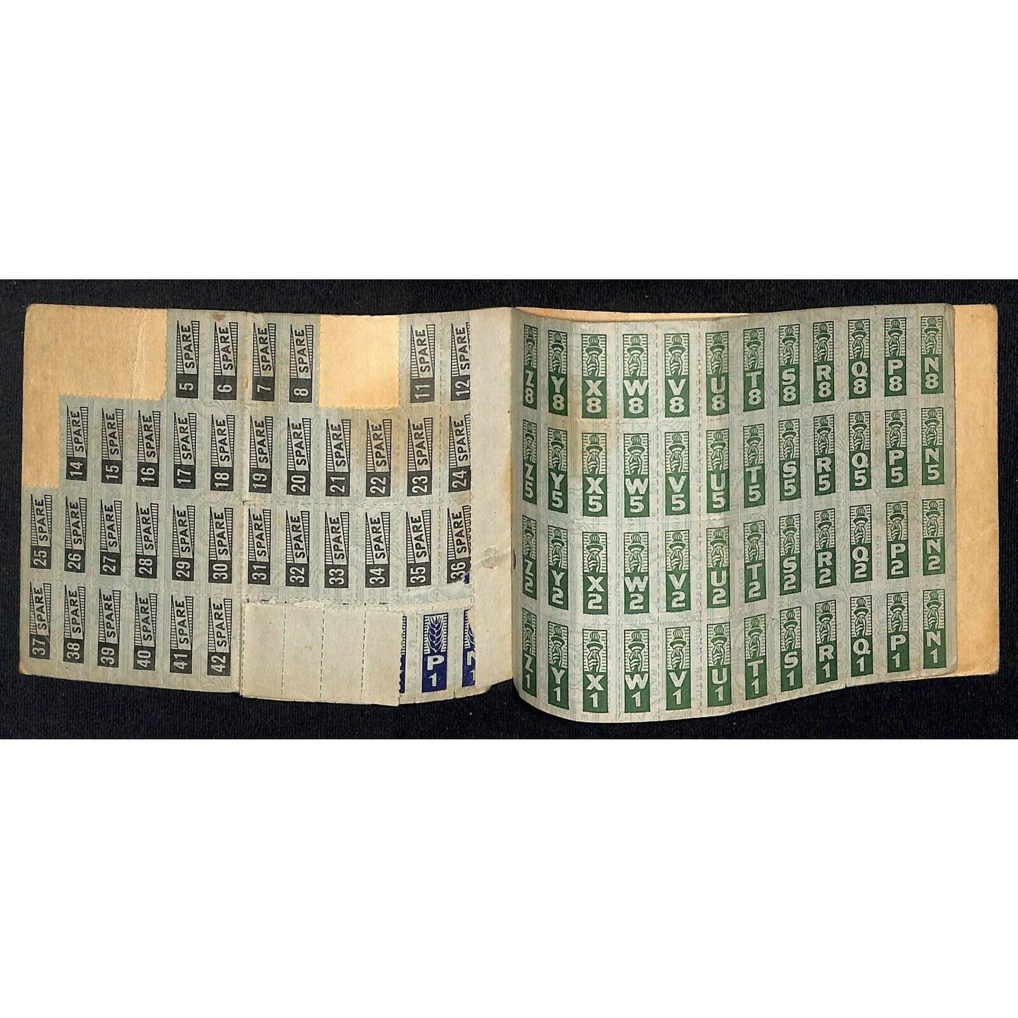 U.S. WWII War Ration Book Four Issued to a Chicago Resident c1943 #574638