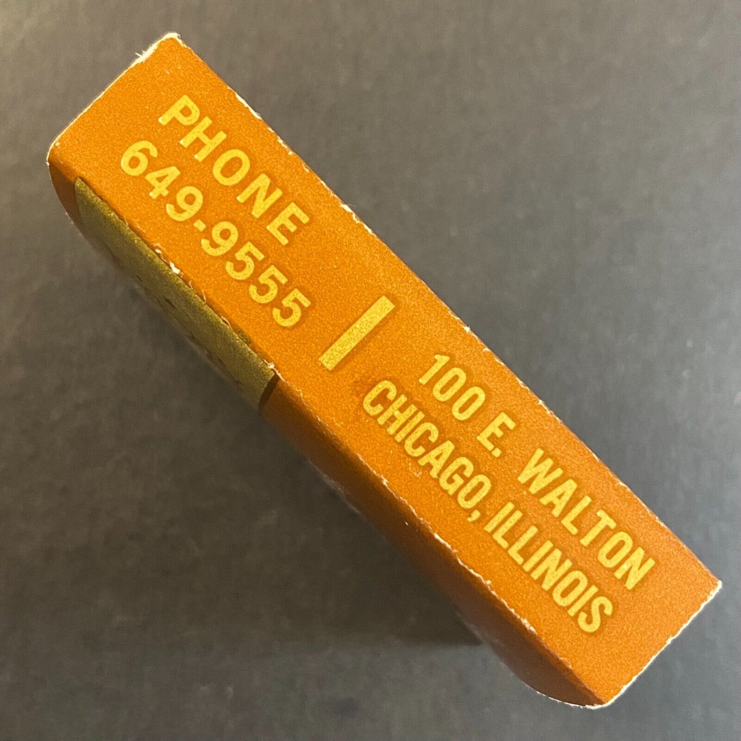 Hy's of Canada Restaurant Chicago Matchbox c1960-70's VGC Scarce
