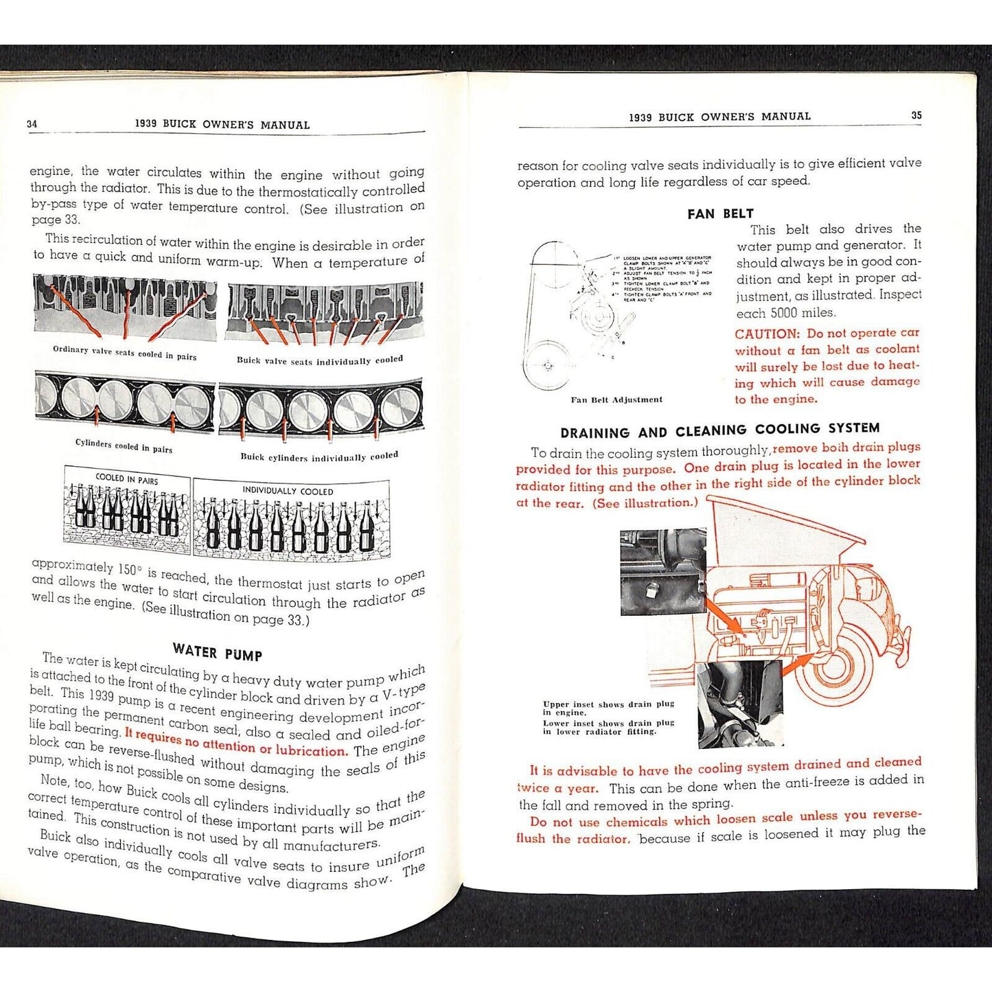 1939 "Your Buick - What it Can Do for You - What You Can Do for It" Booklet 96pp