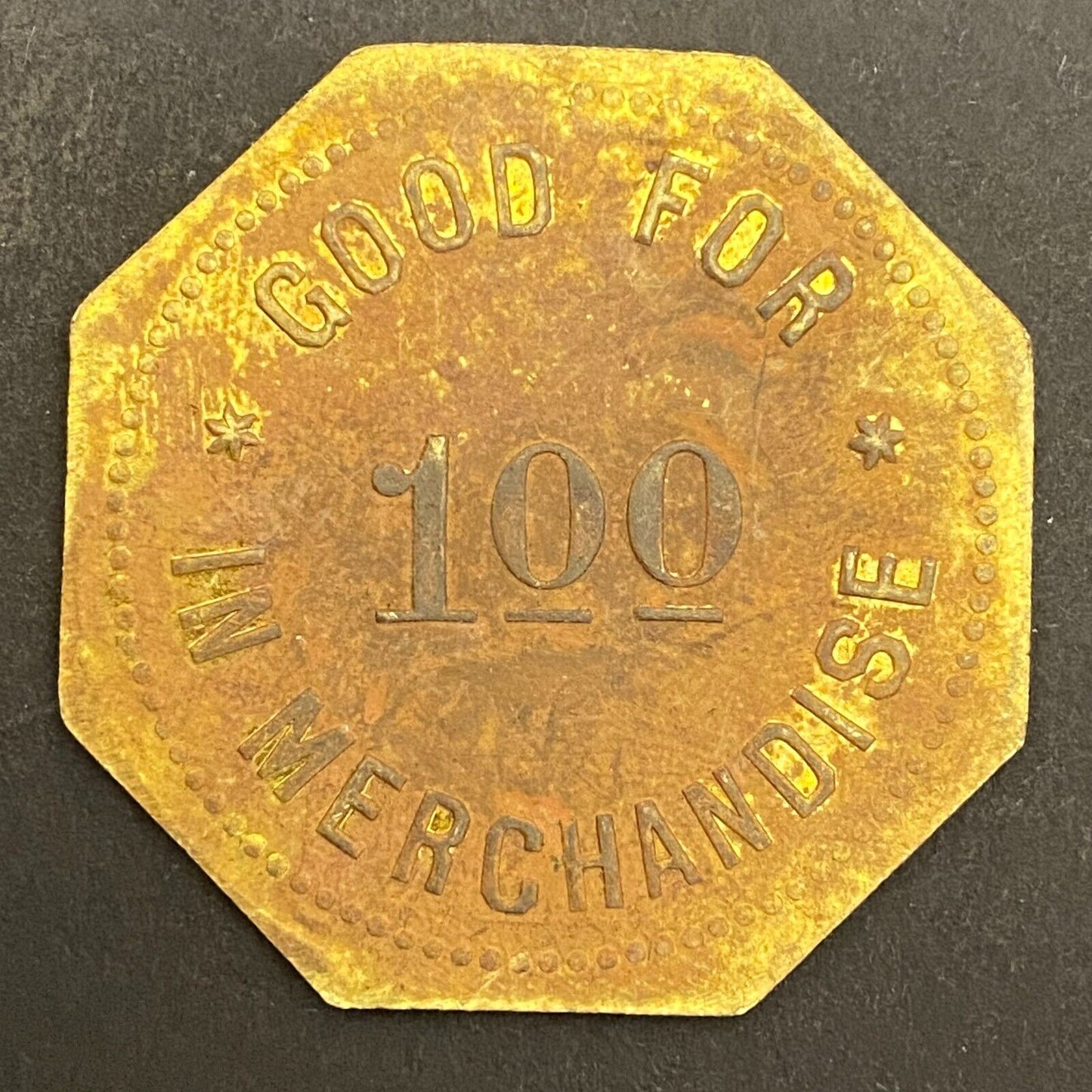 Bye & Company Taswell, IN G/F $1 in Merchandise Token 36mm (Gen Store?*) (#1)