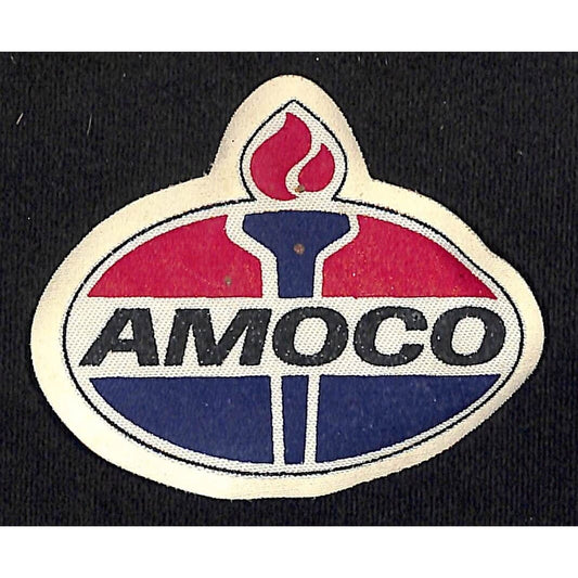 Amoco Pressed Fiber ? Patch 2 1/2" x 3" - c1980's