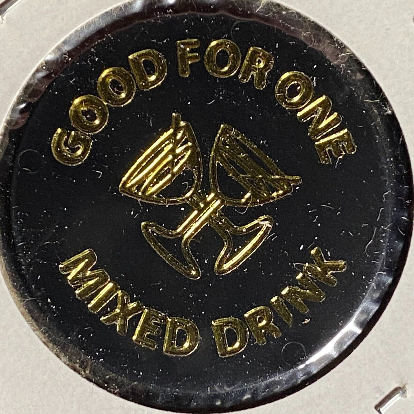 Butler, PA "Steel Wheel Grill at the Hollow" Plastic Token G/F One Mixed Drink