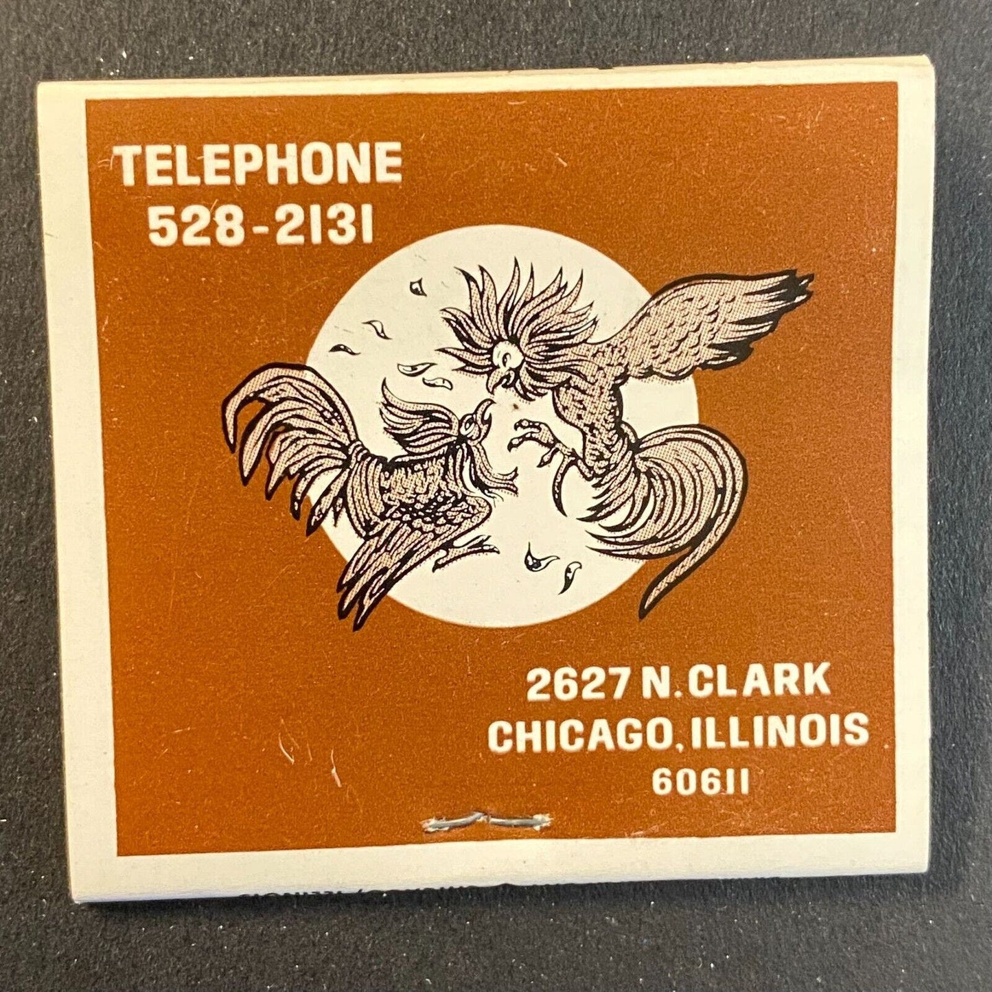 El Mexicano Restaurant Chicago Full Matchbook c1965-73 Scarce