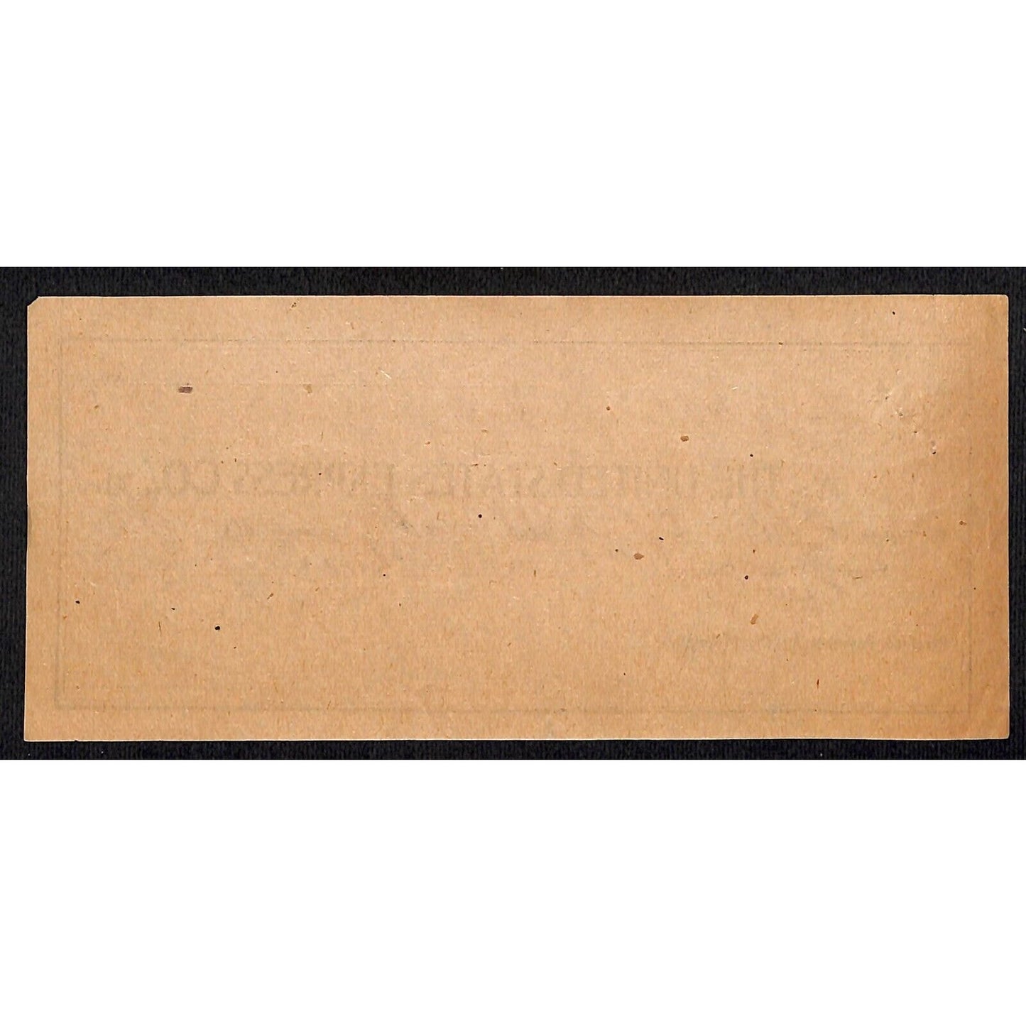 United States Express Co. 1900 Waybill / Freight Payment Receipt