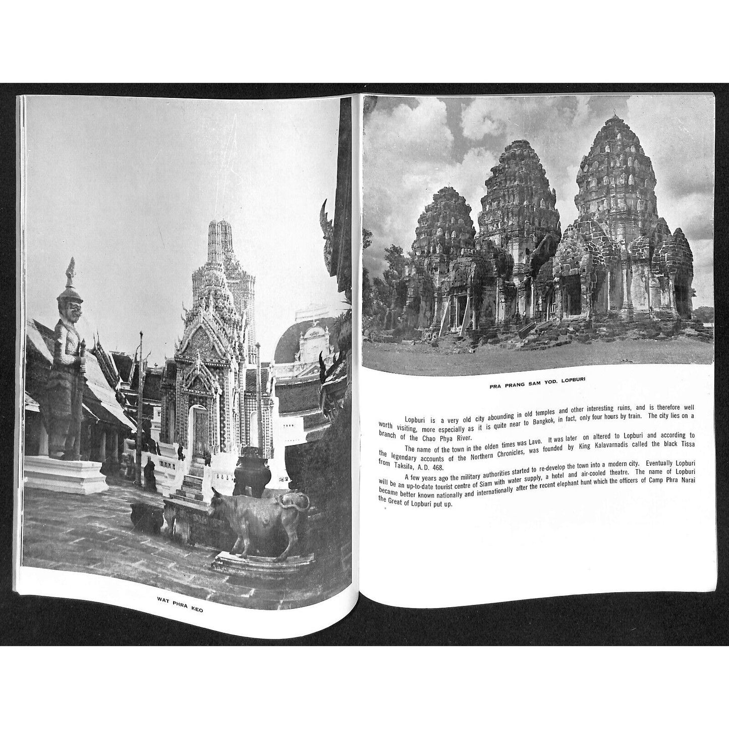 New York World's Fair Edition "Siam" 1939 Large Travel Brochure 42pp VGC