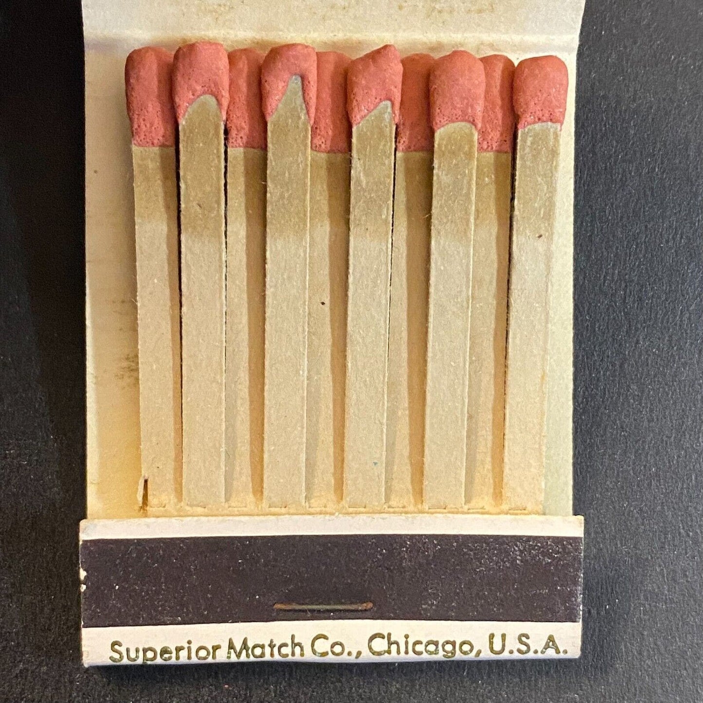 Ed & John Wilson's Restaurant c1960's-73 Near Full (-1) Matchbook VGC