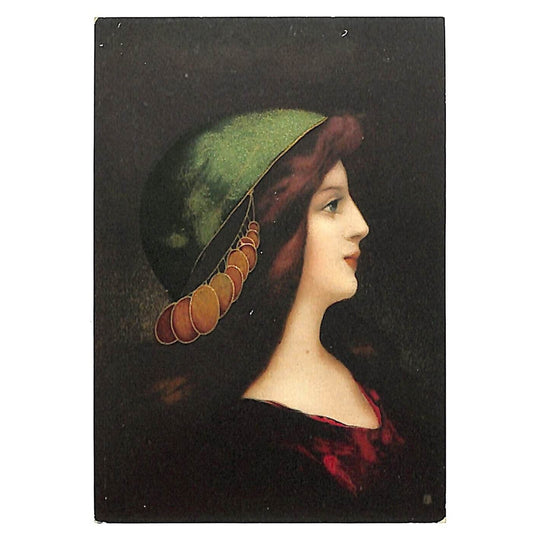 Wilson's Invalids' Port Tonic Victorian Trade Card Woman's Portrait Scarce