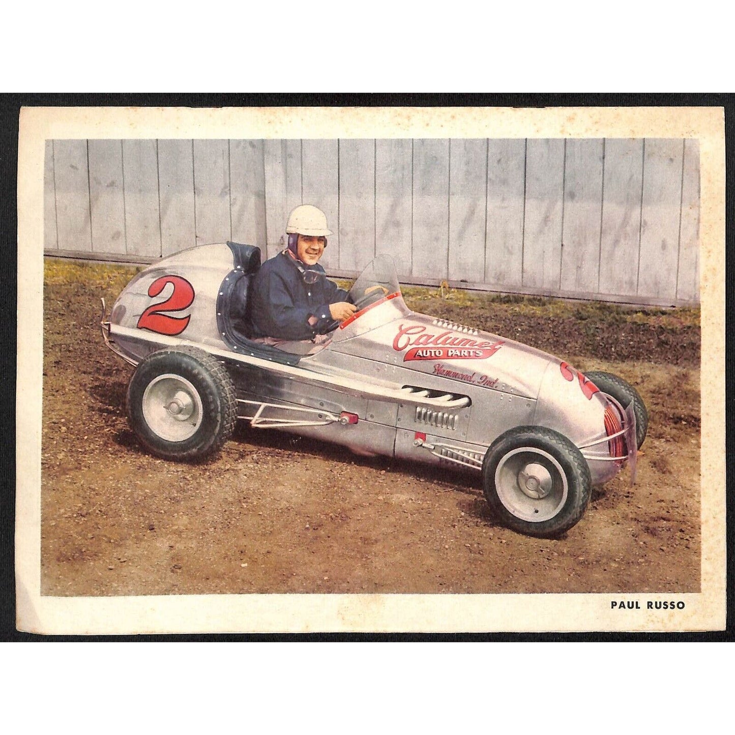 Hinchliffe Stadium ? Auto Racing Program Midget Car Al Duris Paul Russo - Scarce