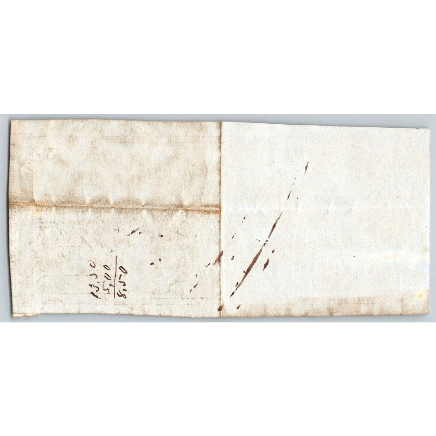 1847 Jabez Knowlton* Newburgh ME Town Check to __? Piper for Board of Mistress
