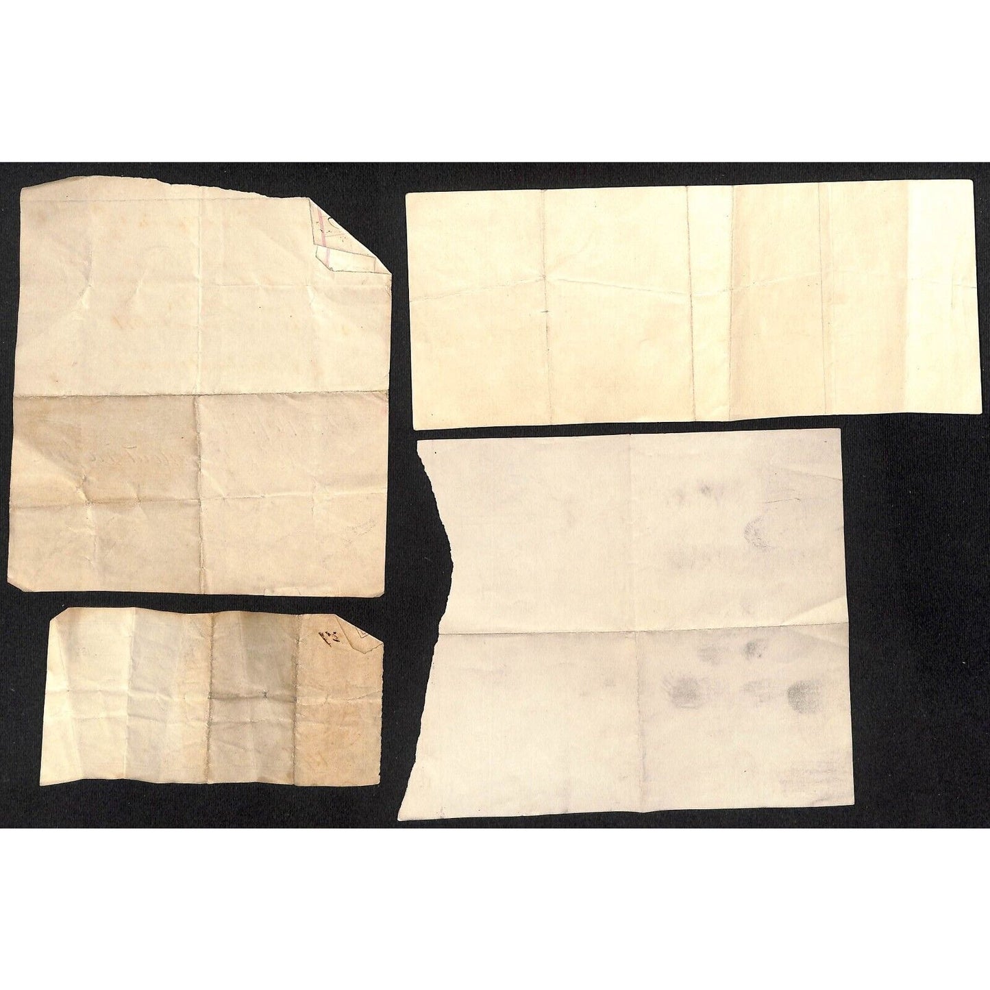 Jacob Miller New Philadelphia, OH Group of 4 1890's Receipts