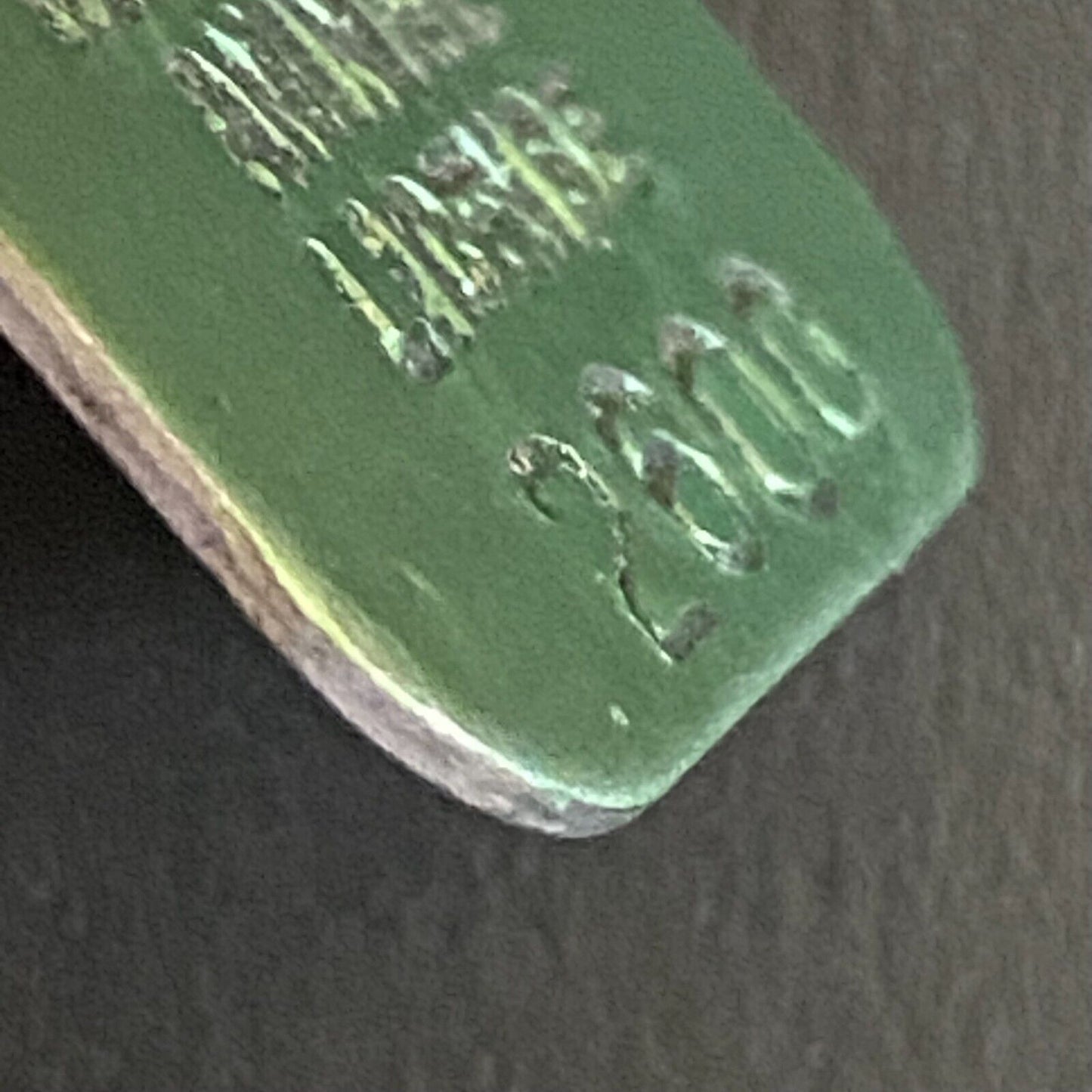 1973 Wilmette Animal License Tag #2600 Dog Aluminum