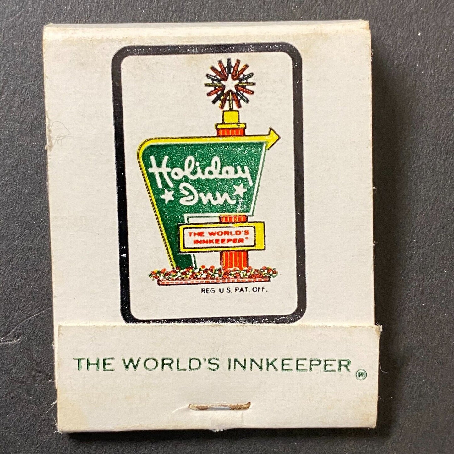 Holiday Inn Holidex Computer Chicago Willowbrook Full Matchbook c1974-80's