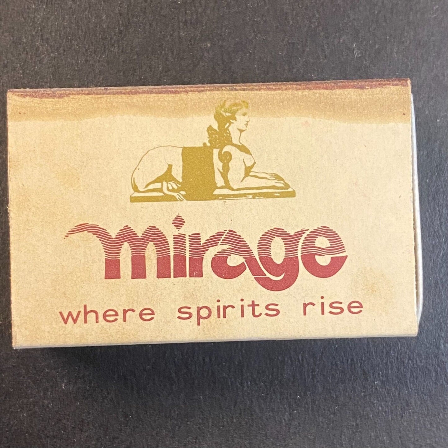 New York Hilton at Rockefeller Center Mirage Restaurant Vintage Matchbox