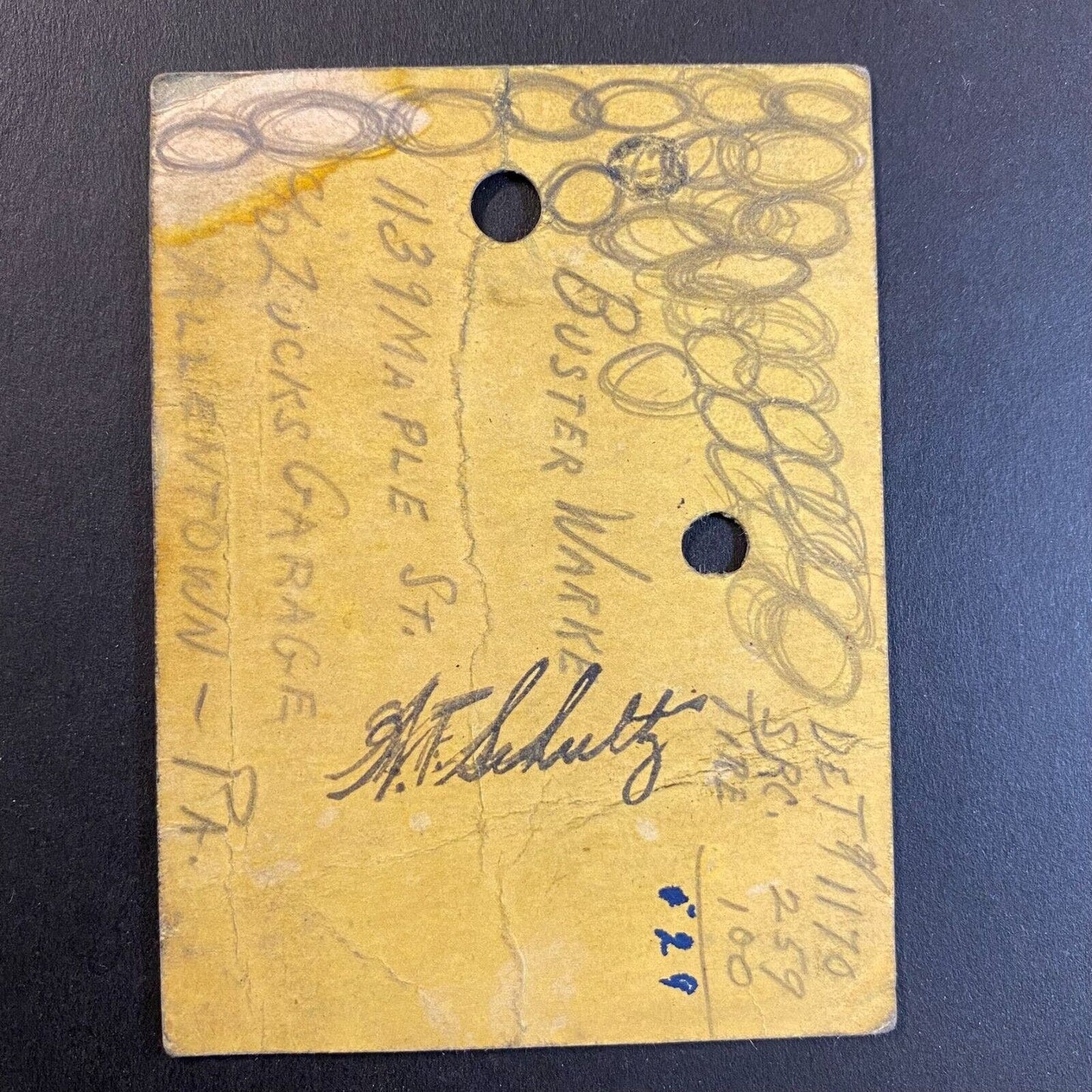 Michigan State Fair Pit Pass Auto Racing c1950's-60's