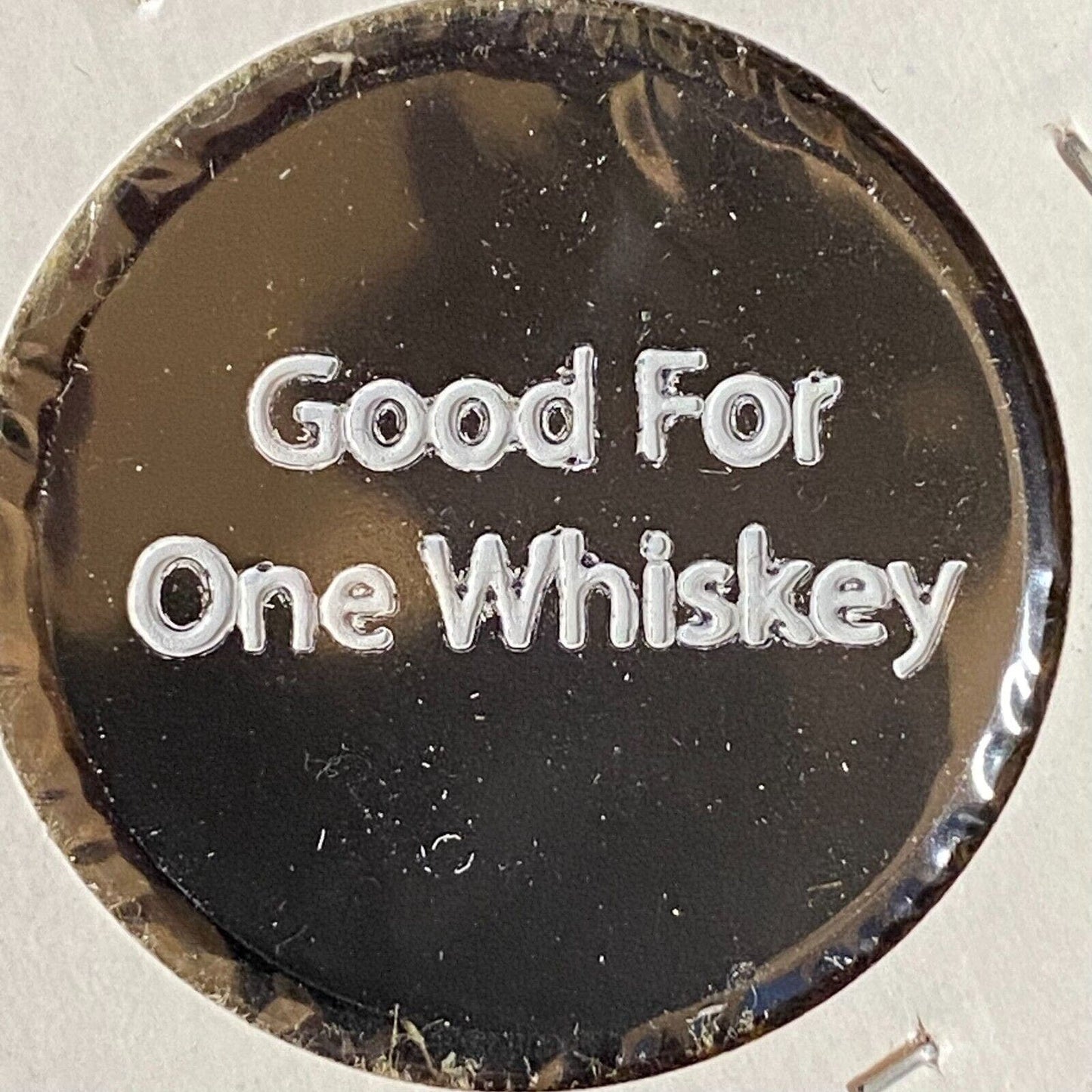 Howard, PA A.L. Club 8269 c1970's-80's Plastic "Good For One Whiskey" Token