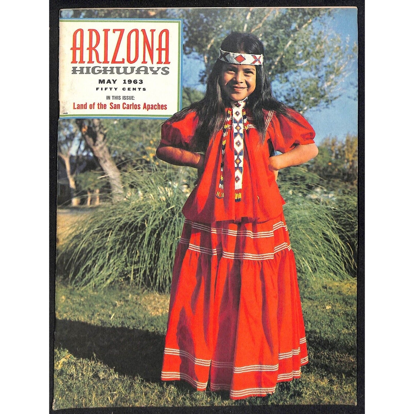 Arizona Highways Magazine May 1963 Land of the San Carlos Apaches Issue 40pp VGC