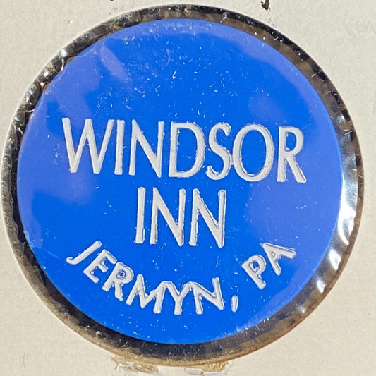 Jermyn, PA "Windsor Inn" c1970's-80's ? Plastic "Good for One Drink" Token