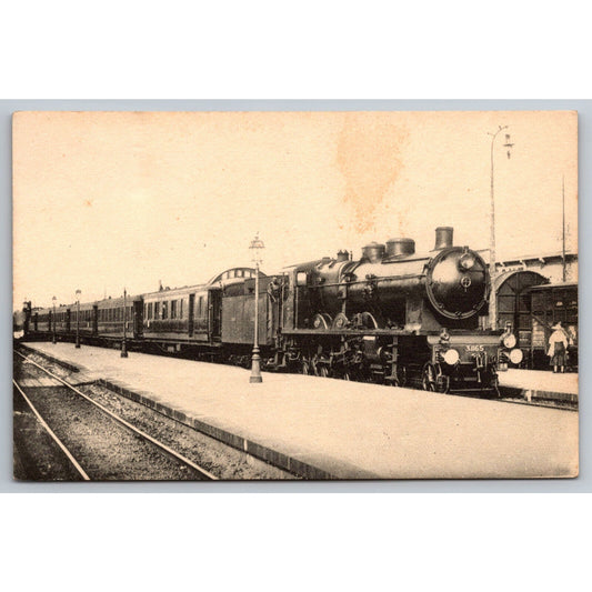 French Railroad RPPC* Postcard Machine Pacific 3.1165 c1900 H.M.P.