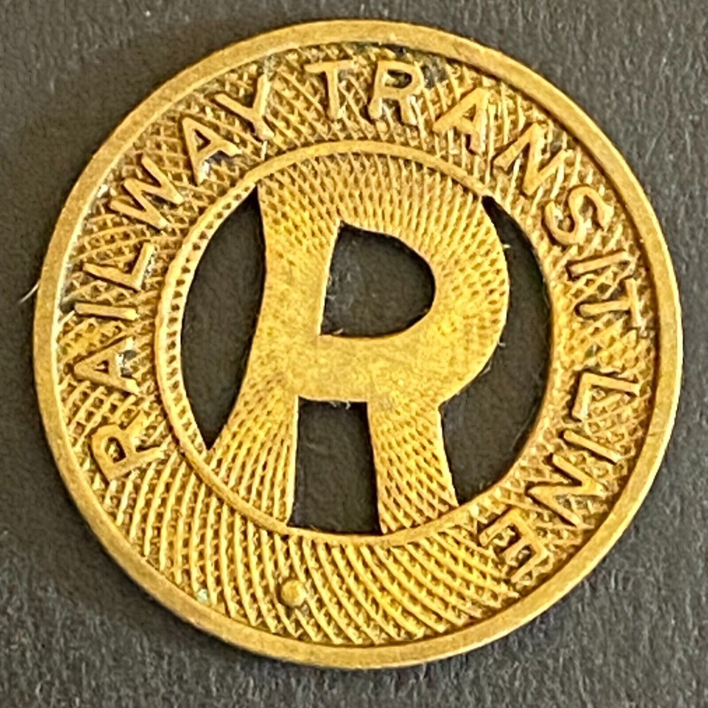 Railway Transit Line South Bend, IN G/F One Fare Token 16mm