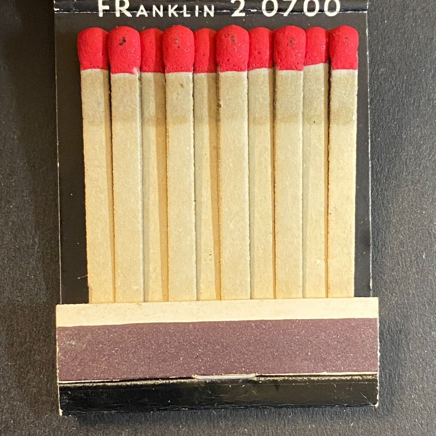 La Salle Hotel Chicago Le Chateaubriand Restaurant c1950's-60's Full Matchbook