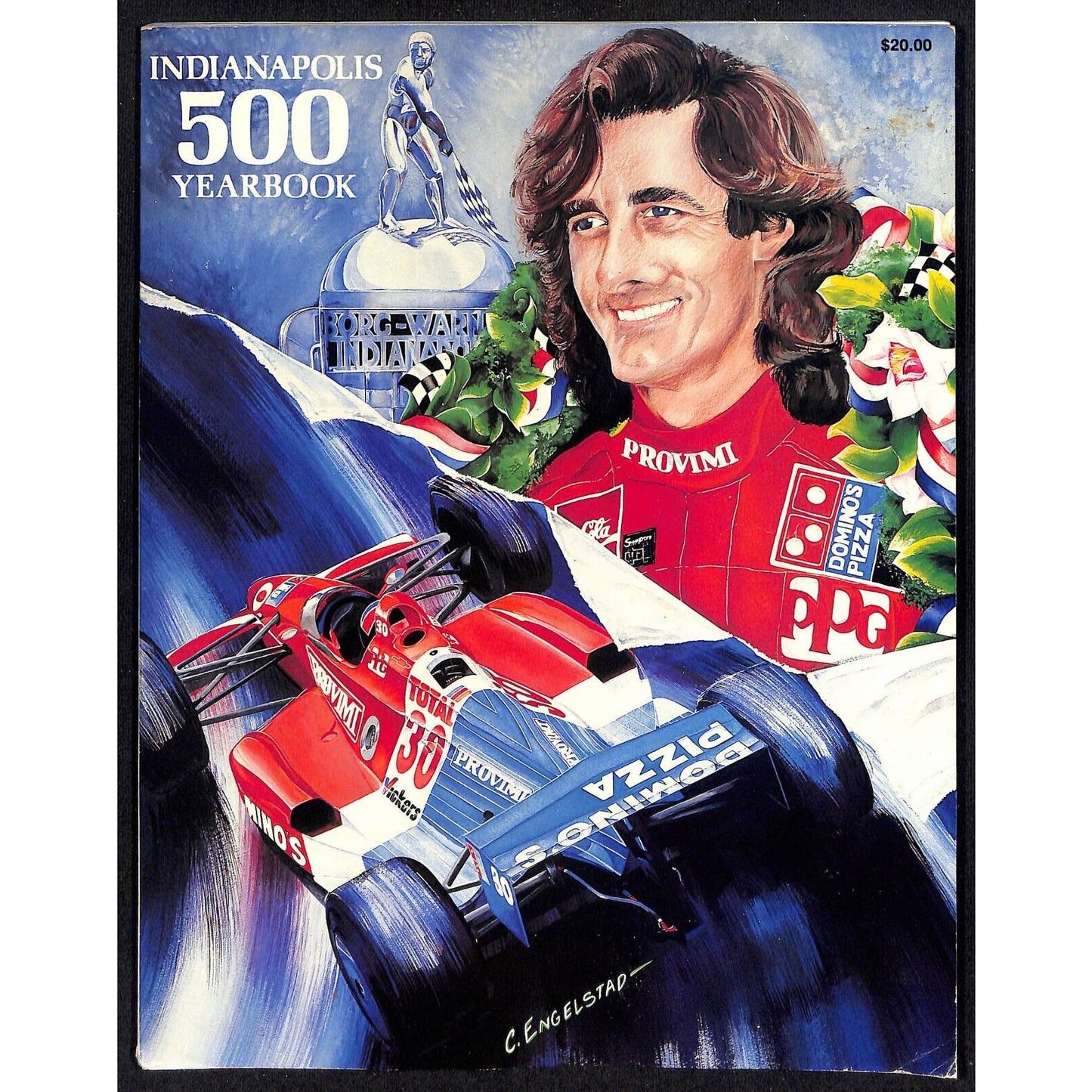 1990 Hungness Indianapolis 500 Yearbook Racing VGC 207pp 1lb 5oz